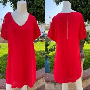 Forever21 Short Sleeve Mini Dress LARGE